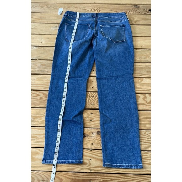 NWT Old Navy Women’s Blue Mid Rise Power Slim Jeans Size 12 Short - Picture 6 of 9